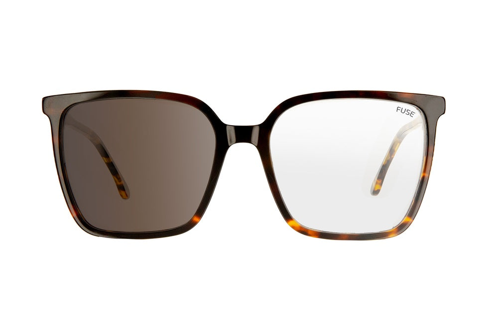 Custom Transitions Brown Prescription Lens