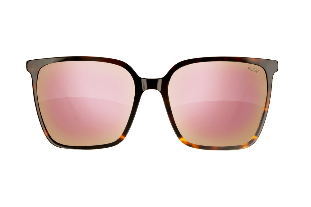 Custom Rose Gold Mirror  Prescription Lens
