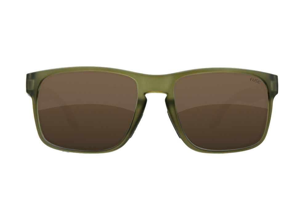 Fuse Egmont Sunglasses | Clear Green