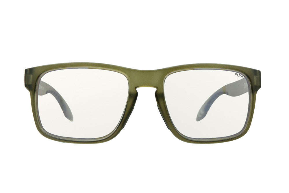 Fuse Egmont Sunglasses | Clear Green