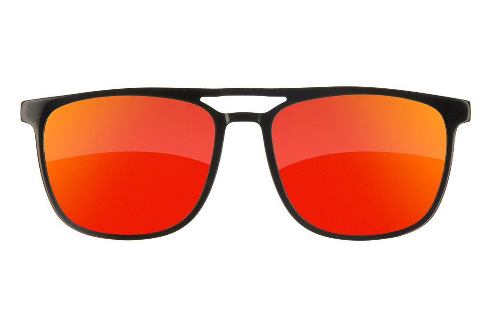 Fuse Long Point Sunglasses | Gloss Black