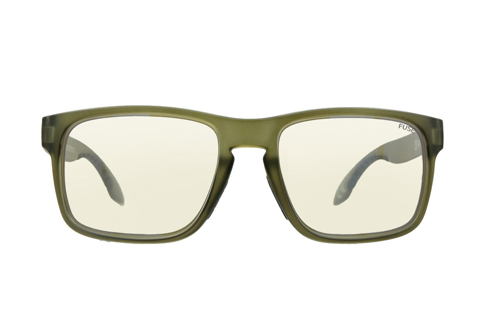 Fuse Egmont Sunglasses | Clear Green